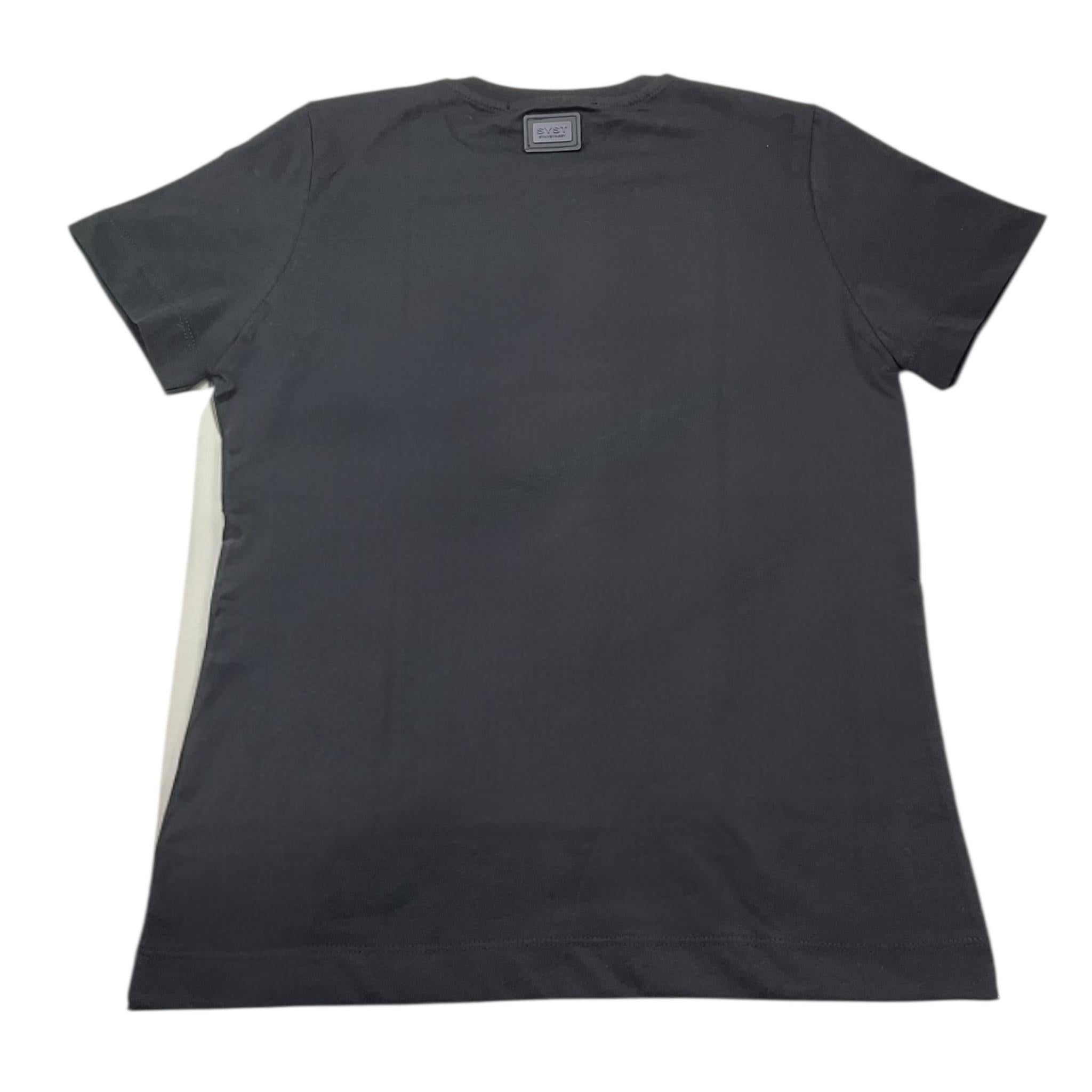 STAY STREET t-shirt girocollo tinta unita con stampa Nero per Neonato TB3005N NERO STAY STREET 