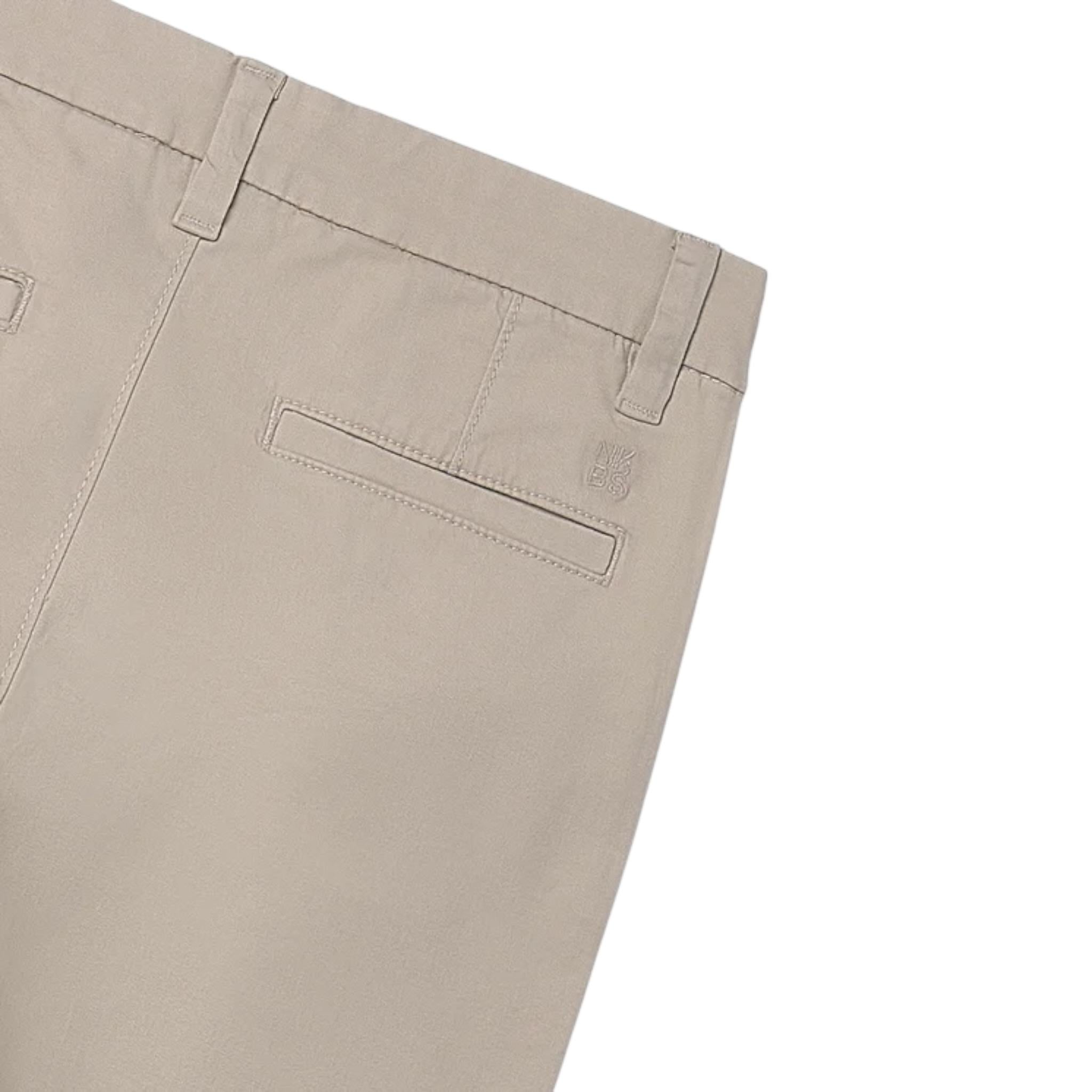 Mayoral Pantalone Tinta Unita con Girovita Regolabile per Bambino 522J BEIGE MAYORAL 