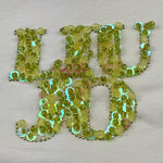 Liu Jo T-Shirt Girocollo Tinta Unita con Paillettes per Bambina GA5018XX BIANCO LIU JO 