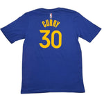 NBA t-shirt girocollo tinta unita con stampa Blu per Bambino EK2B7NN00B01 BLU NBA 