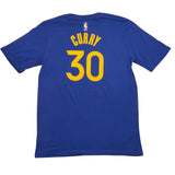 NBA t-shirt girocollo tinta unita con stampa Blu per Bambino EK2B7NN00B01 BLU NBA 