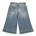 M+E' Jeans tinta unita Modello Palazzo Azzurro per Bambina UE1706 AZZURRO M+E' 