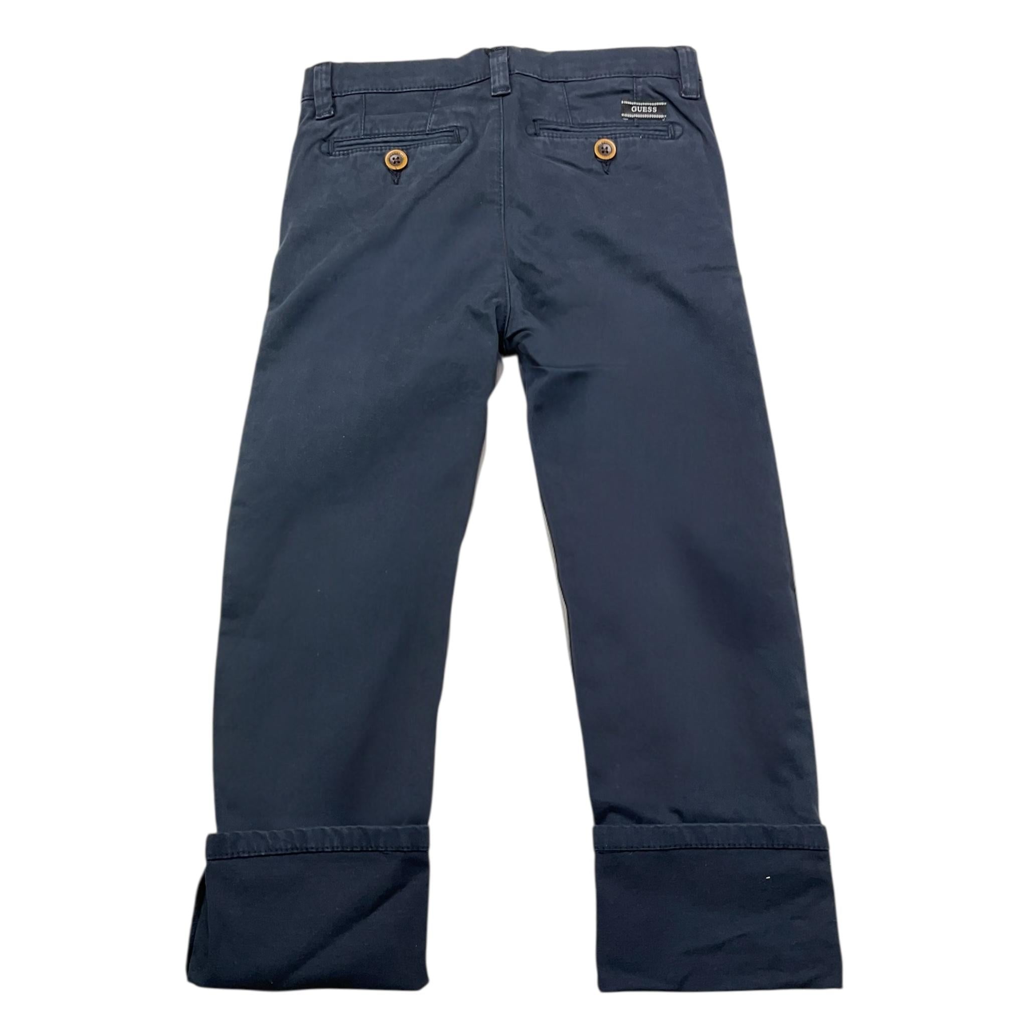 GUESS pantalone tinta unita con girovita regolabile Blu per Bambino N1BB03WDD52 BLU GUESS 