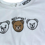 Moschino Completo 2 Pezzi T-Shirt-Leggins Bicolore per Neonata MAG011 BIANCO/ROSA MOSCHINO 