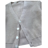 Le Bebe' Cardigan Tinta Unita con Bottoni per Neonato LBB5417 SABBIA LE BEBE' 