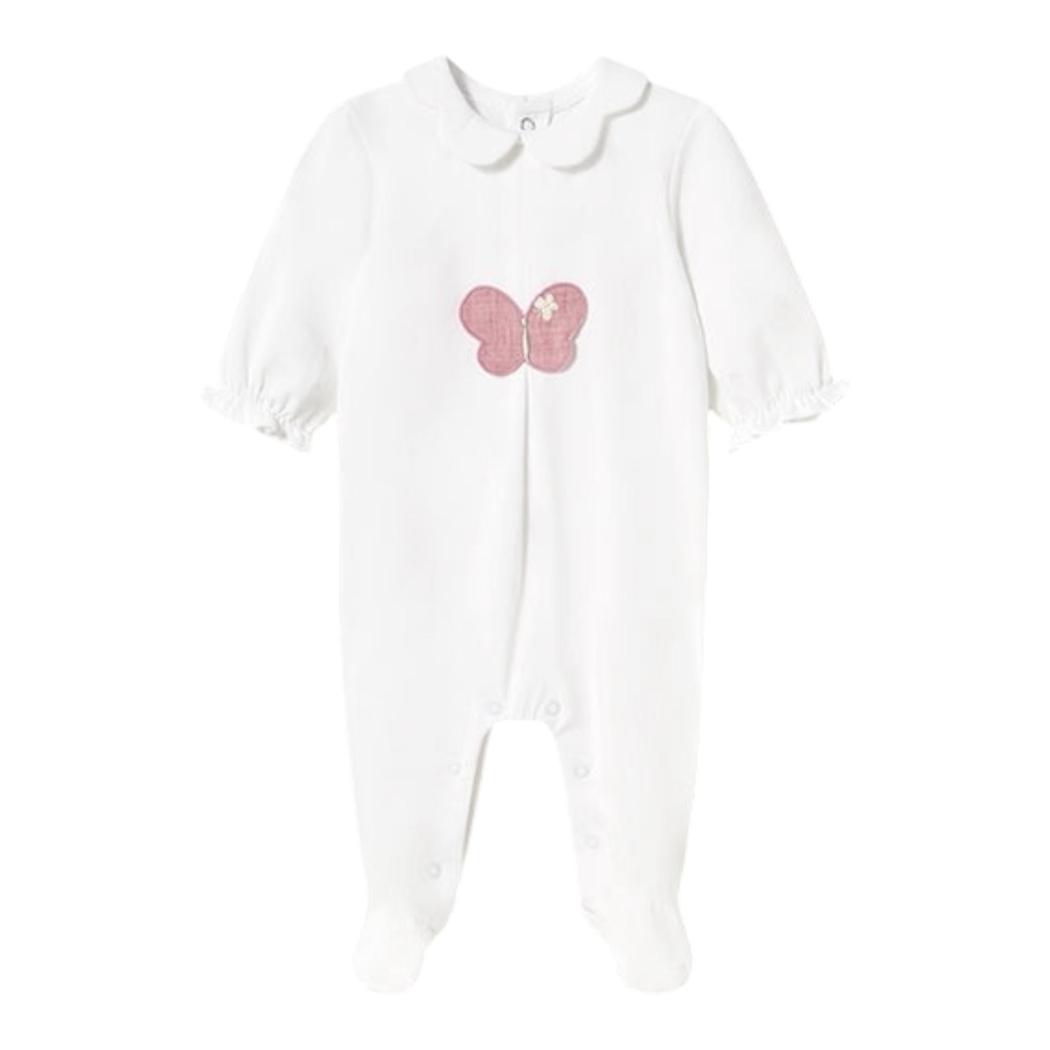 Mayoral Set 2 Tutine Bicolore per Neonata 175156 BIANCO/ROSA MAYORAL 