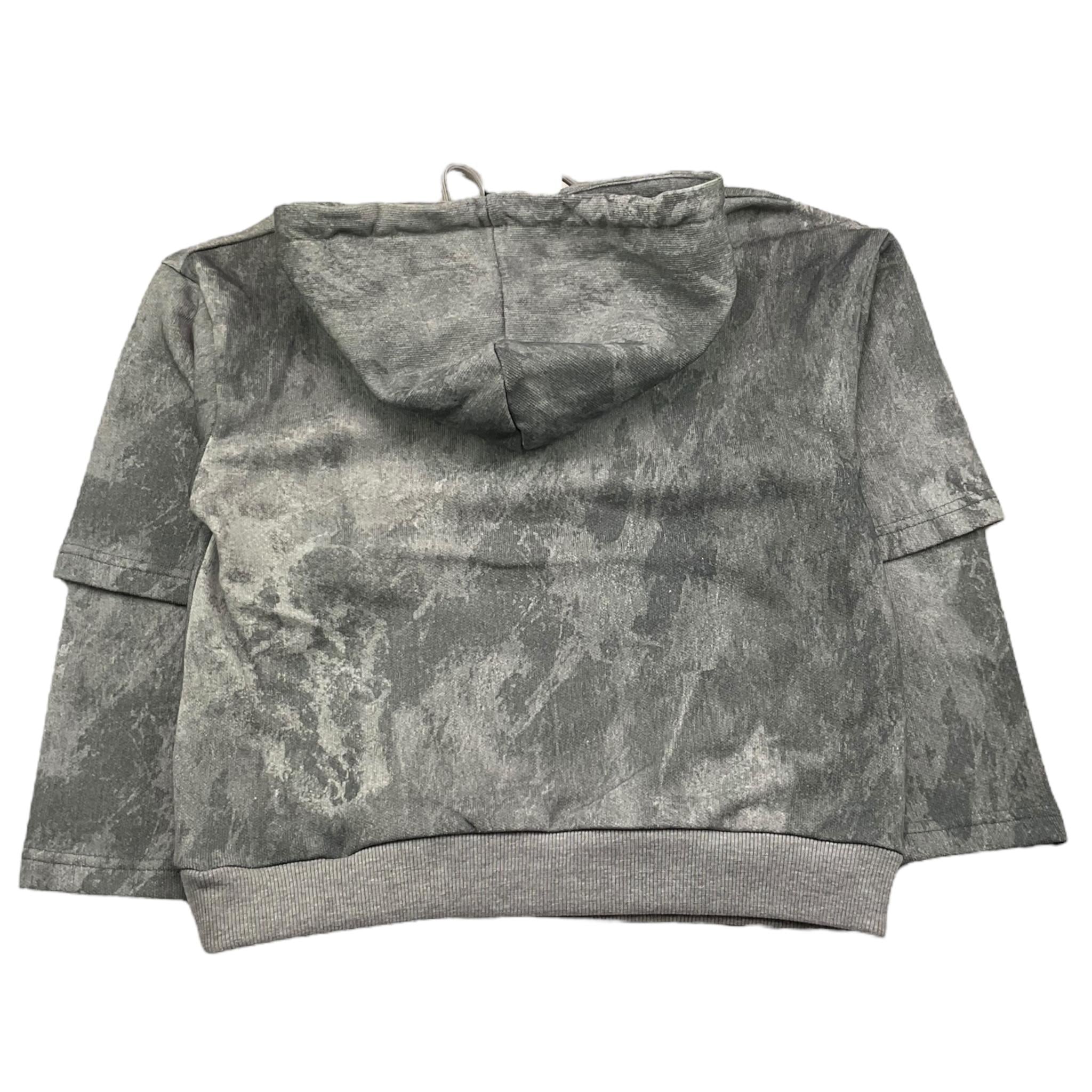 JOHN RICHMOND felpa chiusa con cappuccio tinta unita Grigio per Bambino RBA25123FE GRIGIO JOHN RICHMOND 