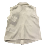 Fun & Fun Camicia Giromanica Tinta Unita per Bambina FNCBSH01047 PANNA FUN & FUN 