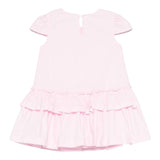 Monnalisa Abito Girocollo Tinta Unita per Bambina 17E902 ROSA MONNALISA 