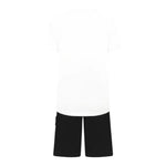 John Richmond Completo 2 Pezzi T-Shirt-Bermuda Bicolore per Bambino RBP25161CJJ BIANCO/NERO JOHN RICHMOND 