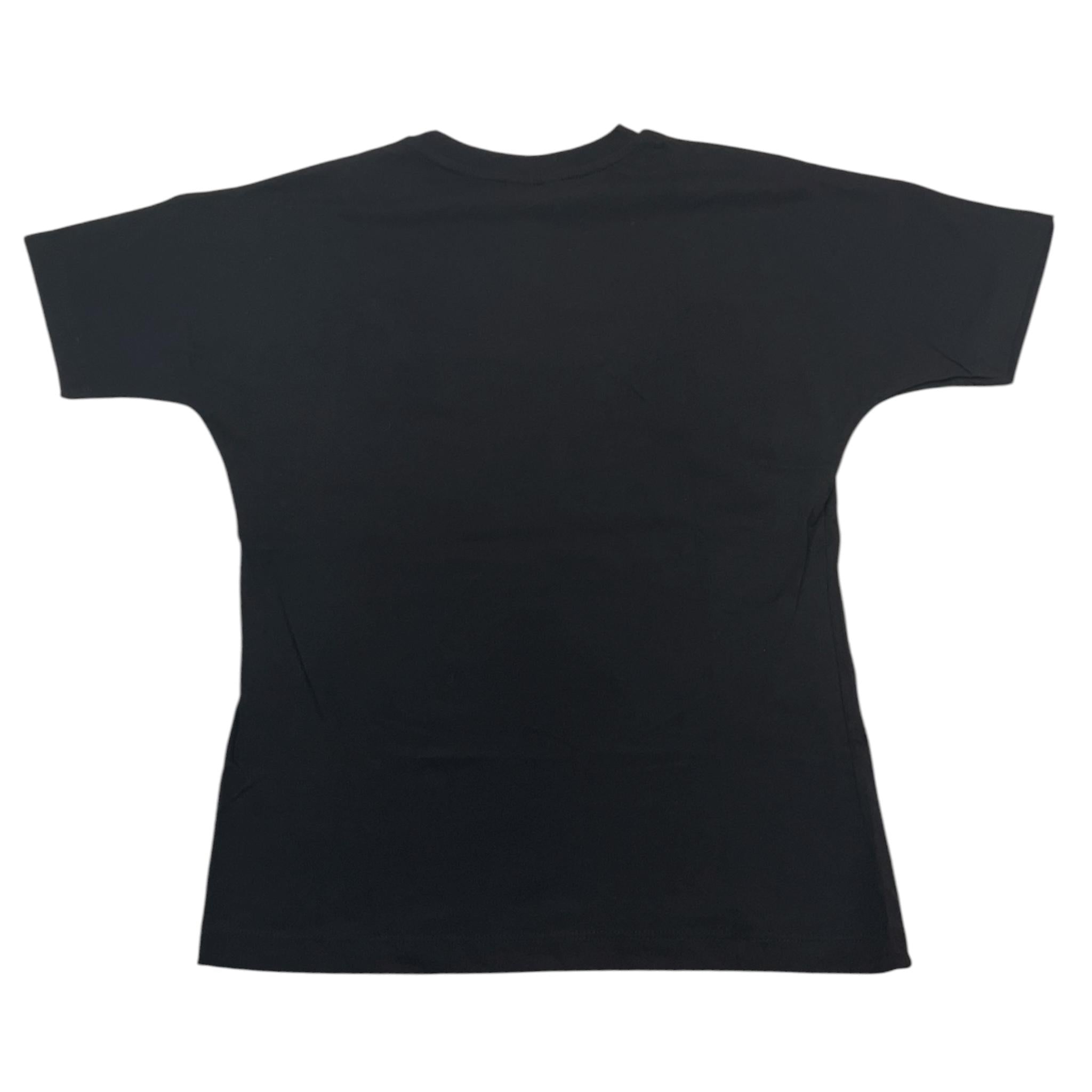 Disclaimer T-Shirt Girocollo Tinta Unita con Stampa per Bambino 25EDK58452 NERO DISCLAIMER 