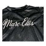 MARC ELLIS abito manica lunga tinta unita in velluto Nero per Bambina JMJDR00108X NERO MARC ELLIS 