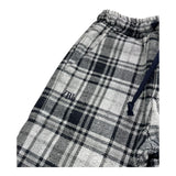 LE BEBE' pantalone tinta unita con fantasia a quadri Grigio per Neonato LBB4398 GRIGIO LE BEBE' 