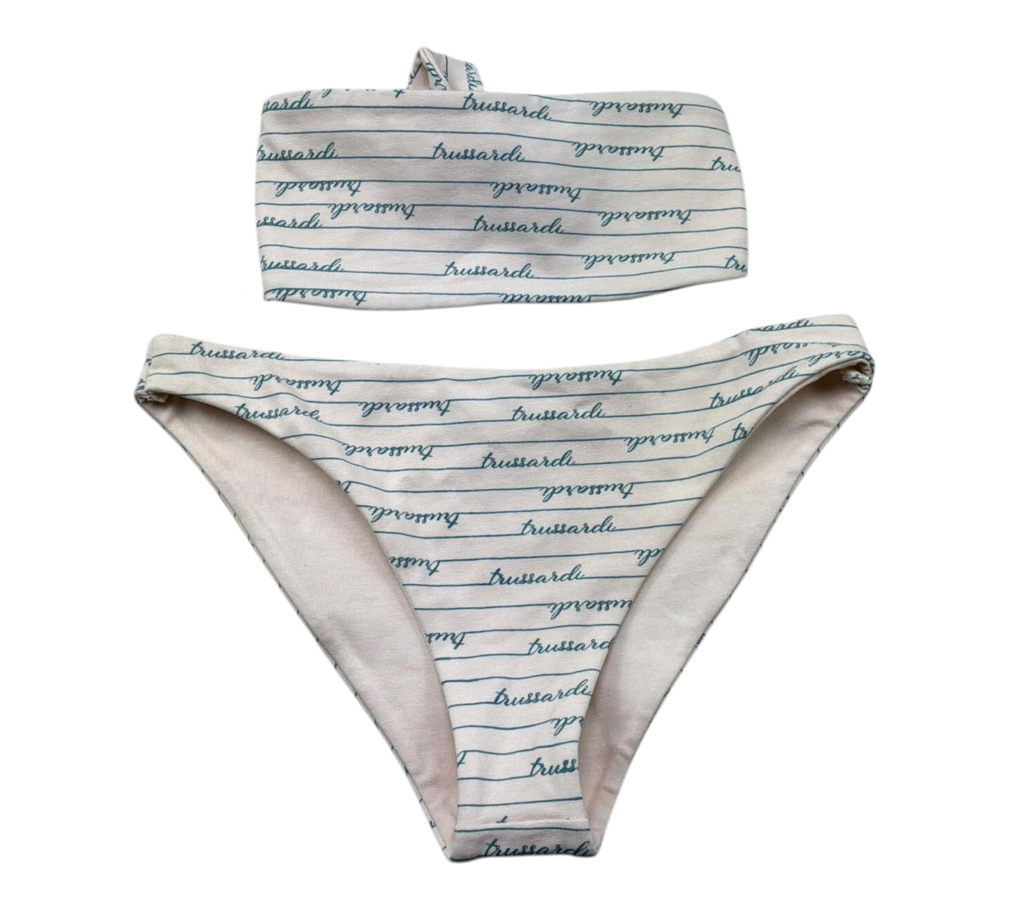 Trussardi Costume 2 Pezzi Fascia-Mutandina per Bambina TGP26024CO ROSA TRUSSARDI 