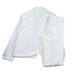 Manila Grace Completo 2 Pezzi Pantalone-Giacca per Bambina MG2021 BIANCO MANILA GRACE 