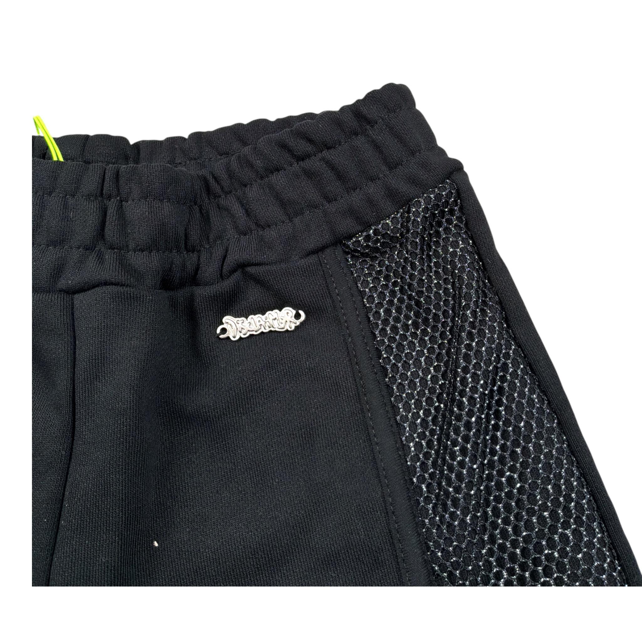 Disclaimer Short tinta unita con Trafori Nero per Bambina 25EDK58547X NERO DISCLAIMER 