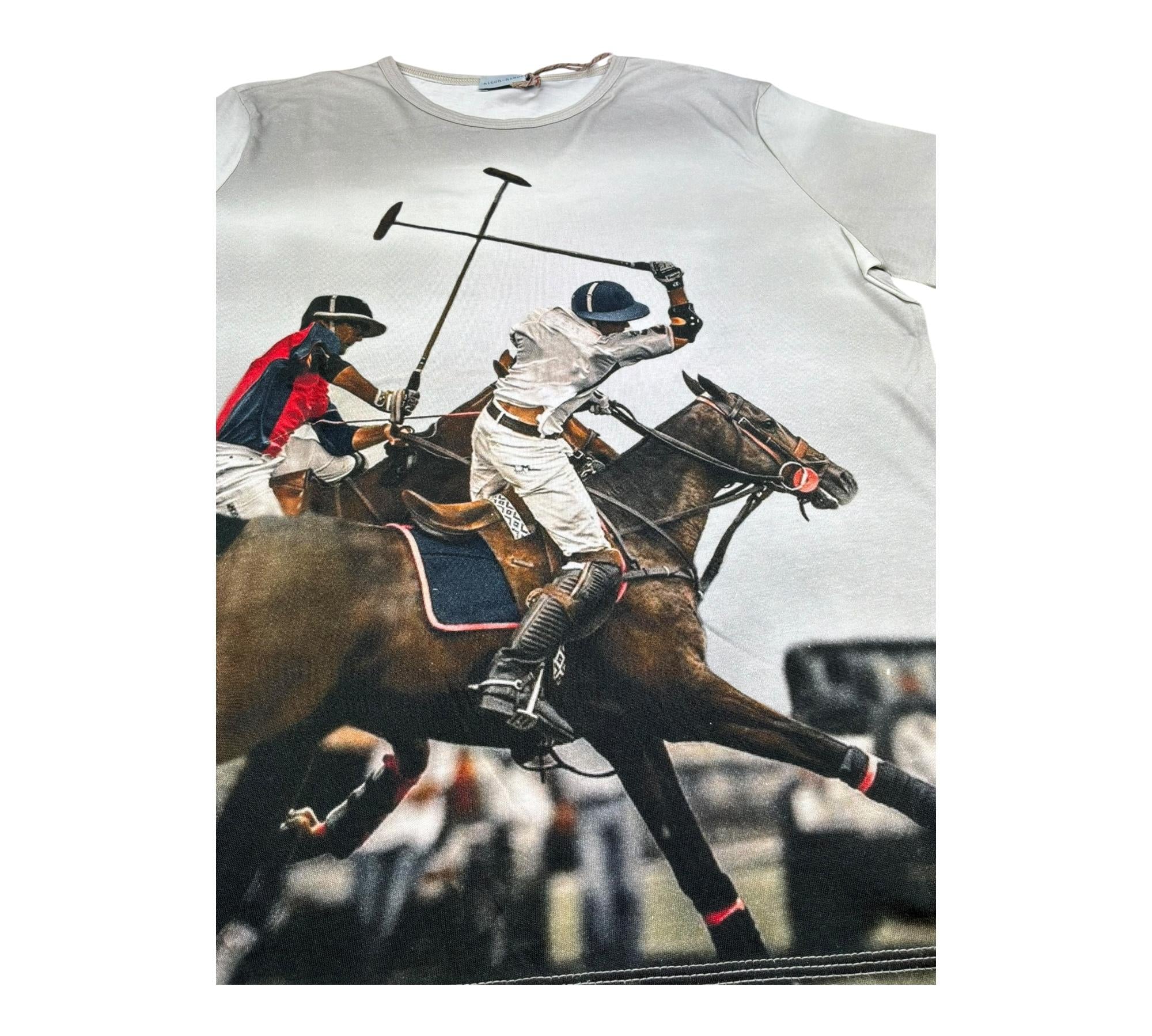 Monnalisa T-Shirt Girocollo con Stampa Fantasia per Bambino 259603 BEIGE MONNALISA 