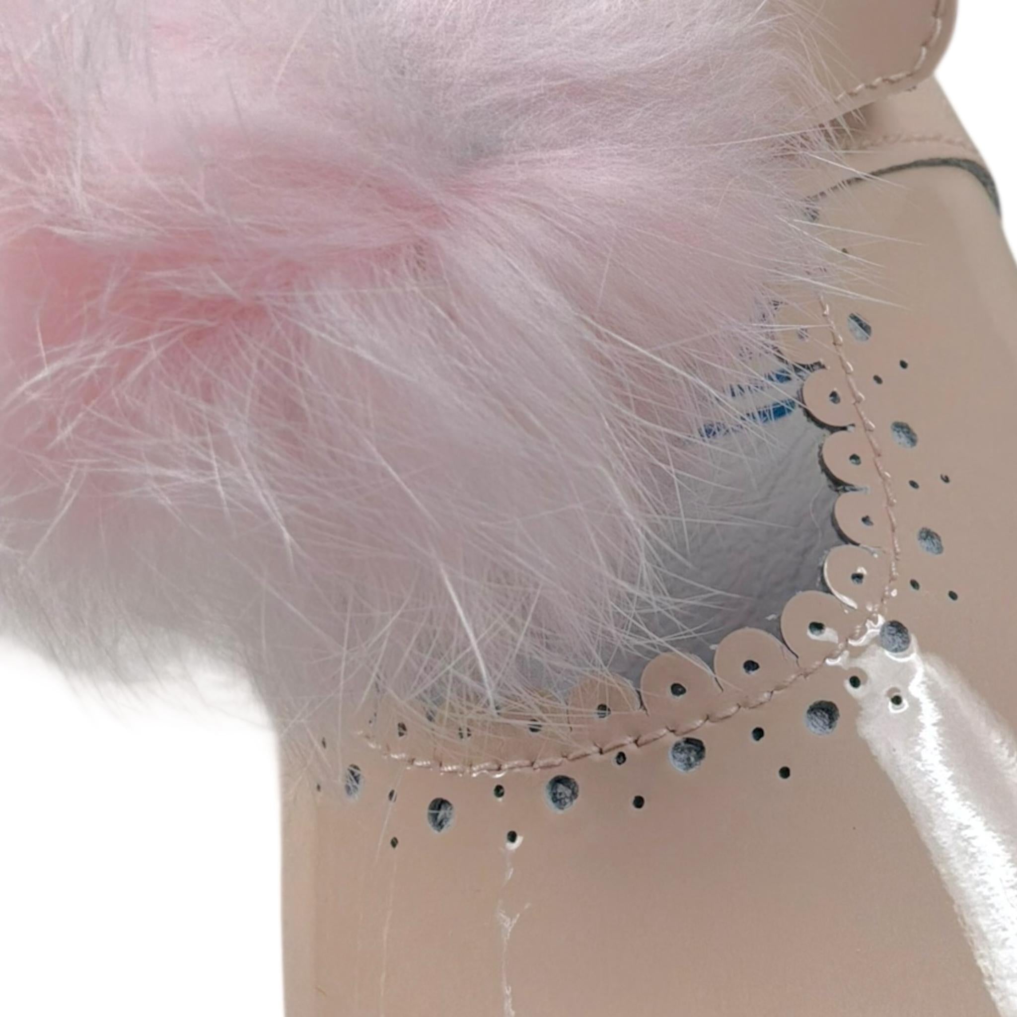 Indice Ballerine Tinta Unita con Strappo E Pon Pon per Neonata 1708 ROSA INDICE 