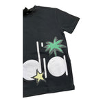 Diadora T-Shirt Girocollo Tinta Unita con Logo per Neonato S4DIBBTH085 NERO DIADORA 