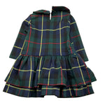 TRUSSARDI abito tinta unita con fantasia a righe Blu per Neonata TIA25206VE BLU TRUSSARDI 