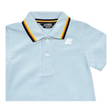 K-Way Pagliaccetto Mezza Manica Tinta Unita con Stampa per Neonato K71373W AZZURRO K-WAY 
