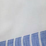 I Delfi Lenzuola Bicolore 3 Pezzi  per Neonato 25P5272 BIANCO/AZZURRO I DELFI 