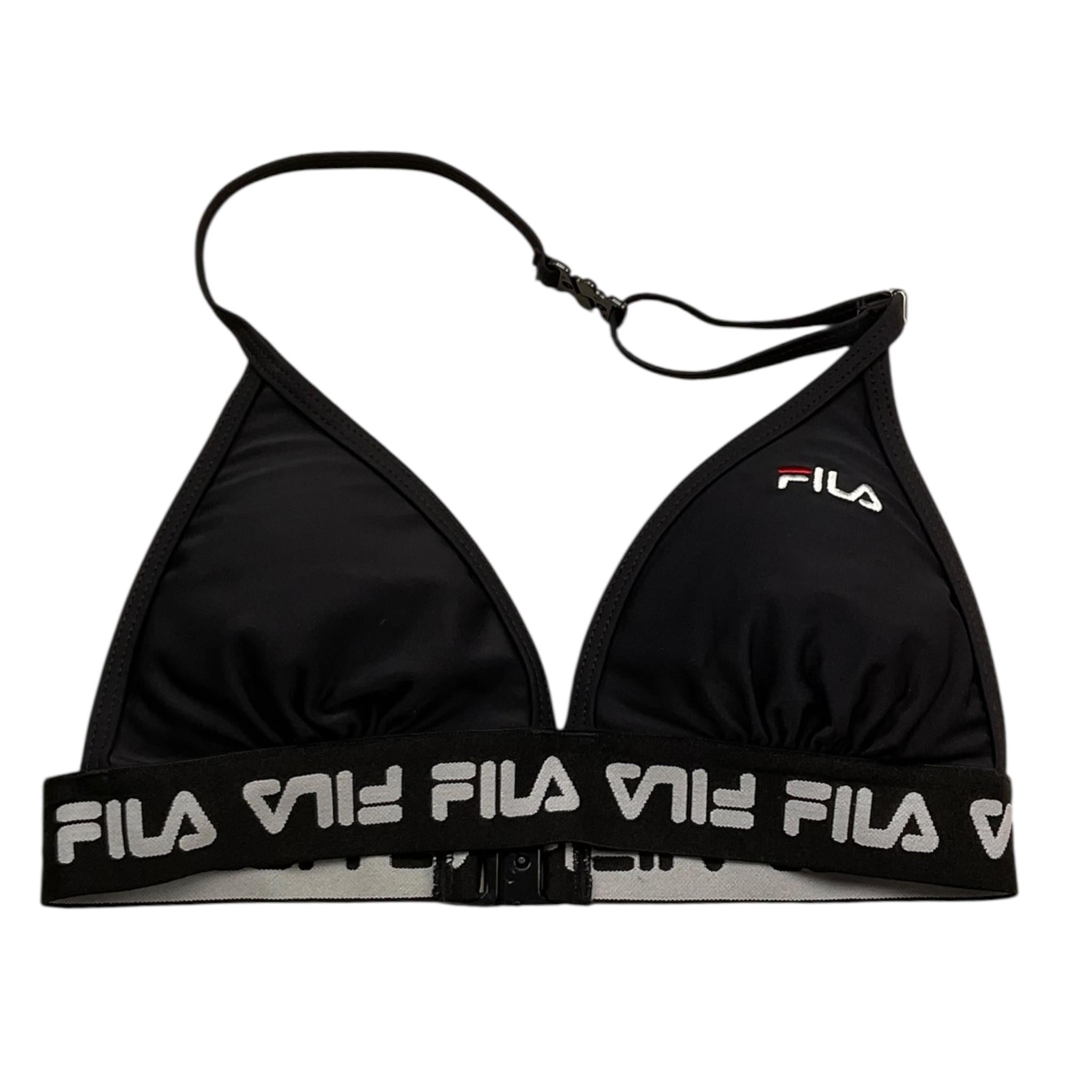 Fila  Triangolo Tinta Unita con Logo per Bambina CSMT NERO FILA 