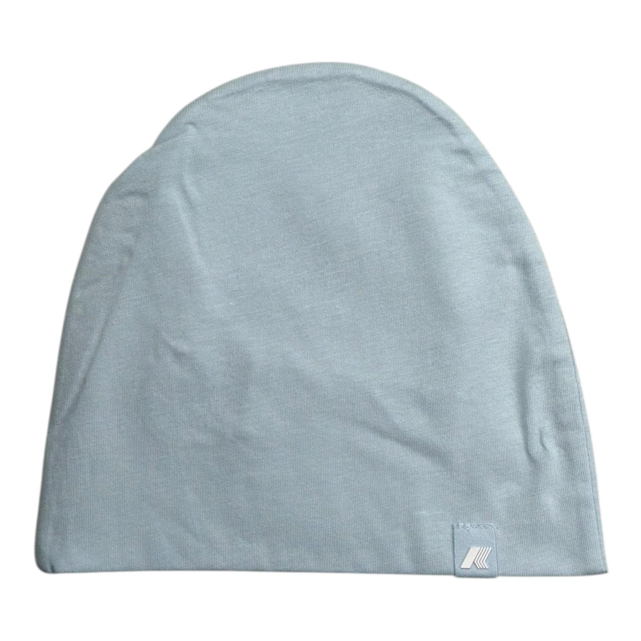 K-Way Cappello Tinta Unita con Logo per Bambino K4136LWX AZZURRO K-WAY 