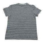 Manuel Ritz T-Shirt Fantasia A Righe Bianco/Blu per Neonato MR3087N BIANCO/BLU MANUEL RITZ 
