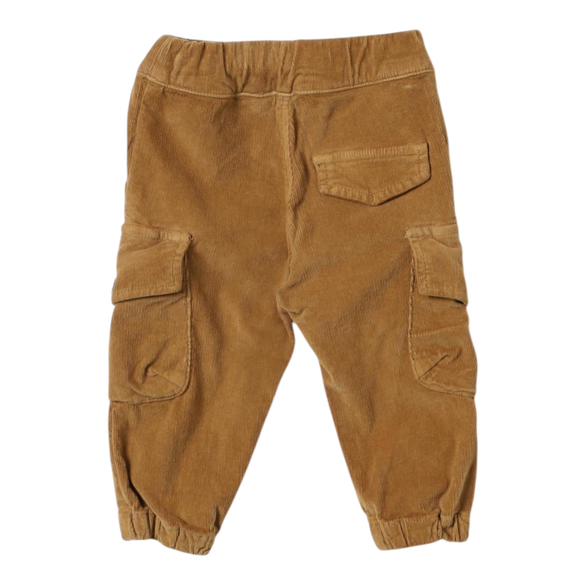 DIESEL pantalone tinta unita con elastico in vita Cammello per Neonato K0051 CAMMELLO DIESEL 