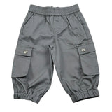 John Richmond Pantalone Tinta Unita con Elastico In Vita per Neonato RIP26127PA GRIGIO JOHN RICHMOND 