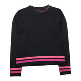 JOHN RICHMOND maglia girocollo tinta unita Nero per Bambina RGA25214MA NERO JOHN RICHMOND 