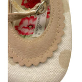 Barcellino Ballerine Tinta Unita con Pois per Neonata IL16154 PANNA BARCELLINO 