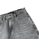 Tommy Hilfiger Jeans Tinta Unita con Girovita Regolabile per Bambino KB0KB09381 GRIGIO TOMMY HILFIGER 