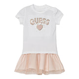 Guess Completo 2 Pezzi T-Shirt-Gonna per Neonata A5RG16K6YW0 BIANCO GUESS 