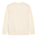 Tommy Hilfiger Maglia Girocollo Tinta Unita con Stampa per Bambino KB0KB09344 PANNA TOMMY HILFIGER 