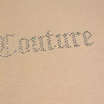 Juicy Couture T-Shirt Girocollo Tinta Unita con Brillantini per Bambina JBX6550 ROSA JUICY COUTURE 