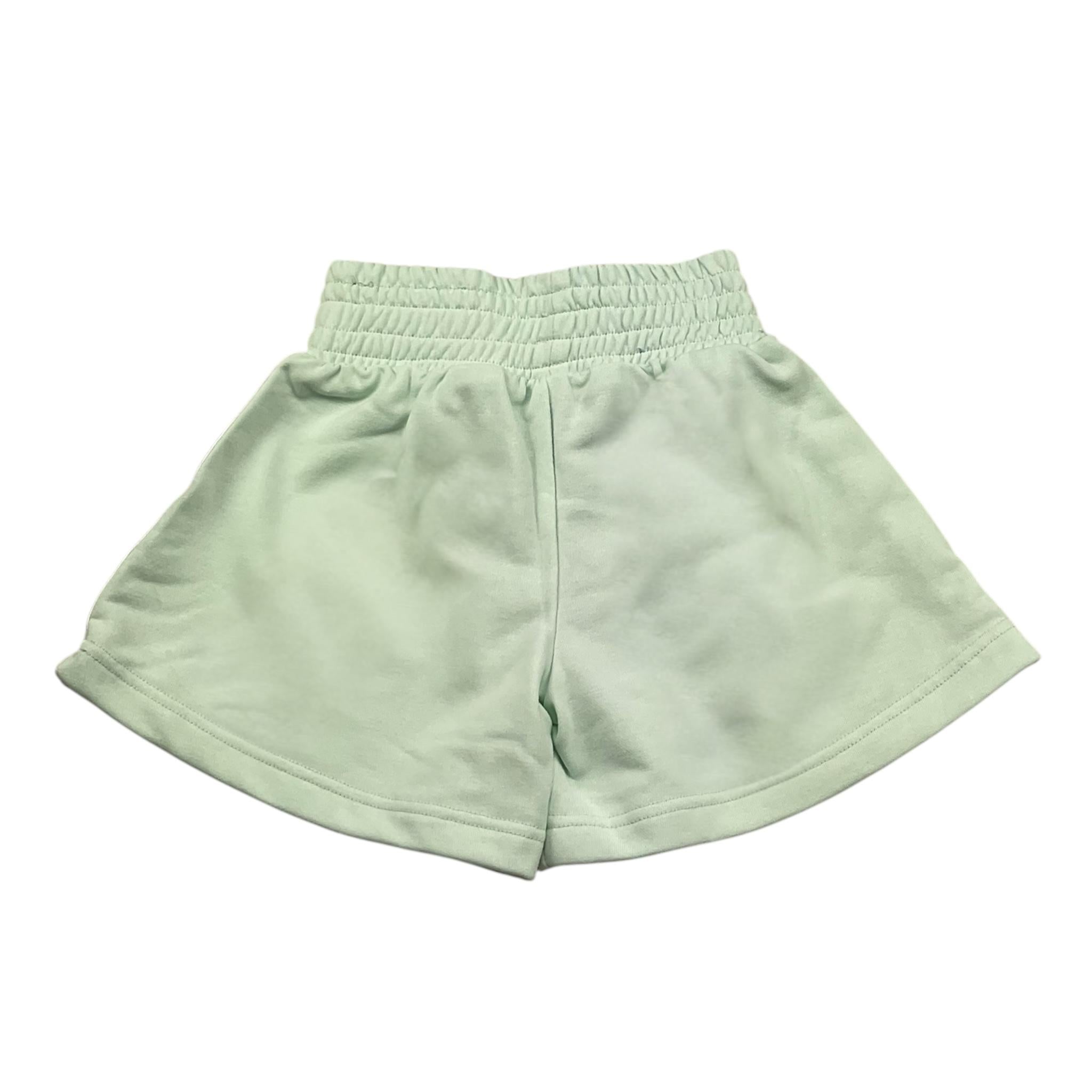 Icon Short In Felpa Tinta Unita con Logo per Bambina IGSH00600 VERDE ACQUA ICON 