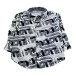 Cesare Paciotti Camicia Manica Lunga Stampa Fantasia per Neonato CMP5151BX BIANCO CESARE PACIOTTI 