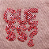 GUESS pantalone tinta unita con girovita regolabile Rosa per Bambina K4BB07WE620X ROSA GUESS 