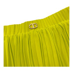Twinset Gonna Tinta Unita con Balze per Neonata 251GJ2QQ5N GIALLO FLUO TWINSET 
