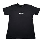 Disclaimer T-Shirt Girocollo Tinta Unita con Stampa per Bambino 25EDK58468 NERO DISCLAIMER 