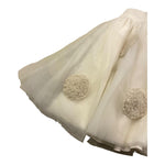 PICCOLA LUDO gonna tinta unita con tulle Bianco per Bambina BS9WB063 BIANCO PICCOLA LUDO 