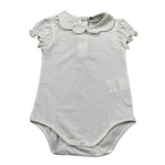 J.O. Milano Body Mezza Manica tinta unita Panna per Neonata 571X1 PANNA J.O. MILANO 