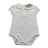 J.O. Milano Body Mezza Manica tinta unita Panna per Neonata 571X1 PANNA J.O. MILANO 