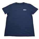 Monnalisa T-Shirt Girocollo Tinta Unita con Stampa per Bambino MNSTHO BLU MONNALISA 