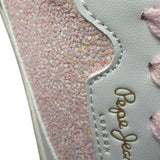 Pepe Feamo Sneakers Tinta Unita con Lacci E Stampa per Bambina PGS30619 BIANCO PEPE FEAMO 