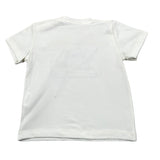 Daniele Alessandrini T-Shirt Girocollo Tinta Unita con Stampa per Neonato 1296M00179X BIANCO DANIELE ALESSANDRINI 