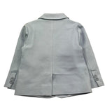 Ambaraba Giacca Tinta Unita con Papillon per Neonato FM36199 AZZURRO AMBARABA 