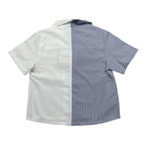 Patriot Camicia Mezza Manica Fantasia A Righe Bianco per Neonato 00814 BIANCO PATRIOT 